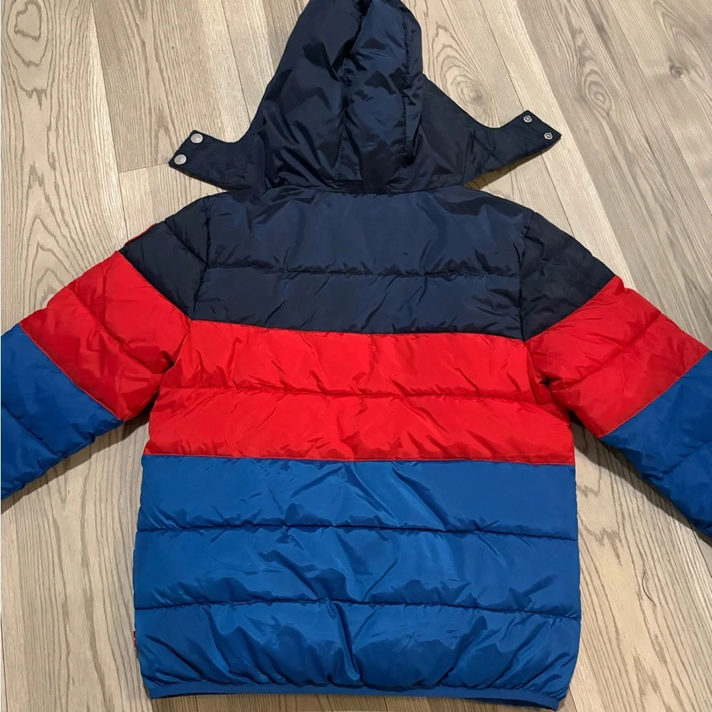 Levi's Kids' Colorblock Hooded Puffer Jacket Size 12/13